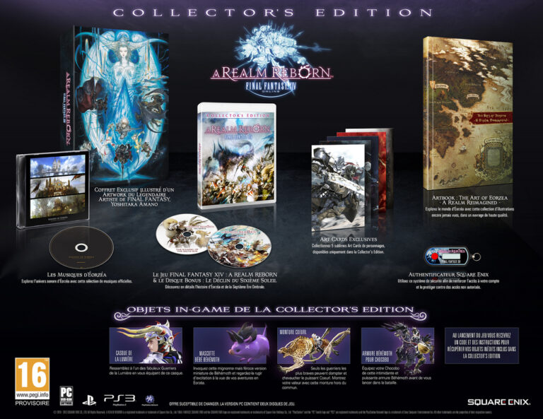 Lire la suite à propos de l’article [ACTU] Le collector de Final Fantasy XIV: A Realm Reborn dévoilé